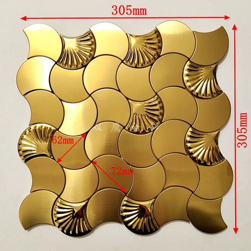 Вентиляционная металлическая из нержавеющая сталь мозаика черная инопланетная плитка ktv cafe bar