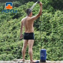 Outdoor Bath Theorizer Shower field portable Solar hot water Camping Water bag On-board Bath Bag Shower