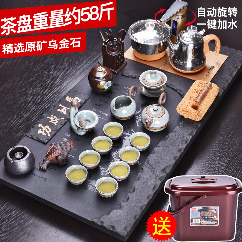 Centuries-old Maizione Porcelain Tea Tea Set Group Home Whole set Ukkim tea tray Gongfu Tea channel Tea table