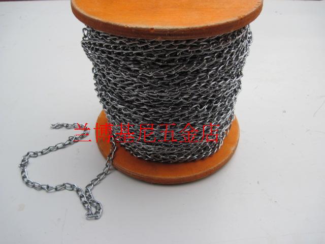 1 5mm iron chain strips galvanized lamp chain upholstery chain daylight lamp chain advertising chain DIV iron chain