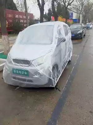 Fully enclosed electric tricycle plastic film cover four-wheel adult scooter transparent car cover for rain