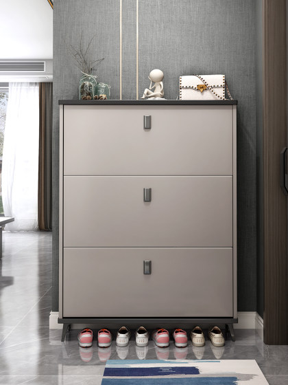 超薄鞋柜家用门口2024新款爆款翻斗式入户玄关柜一体简易收纳鞋架