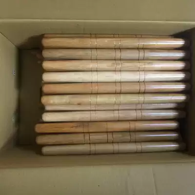 Wave guitar class Bamboo and wood big drum stick Drum hammer Horse-drawn stick Horse-drawn mallet Lion drum stick Drum stick 35 cm hall drum mallet