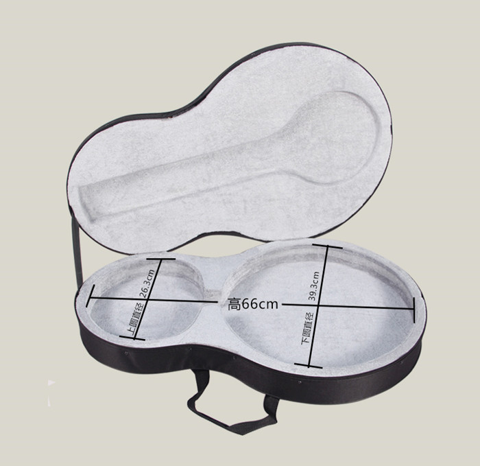 Musical instrument accessories Black oxford cloth Yueqin box shoulder back portable easy to carry professional manufacturers special price