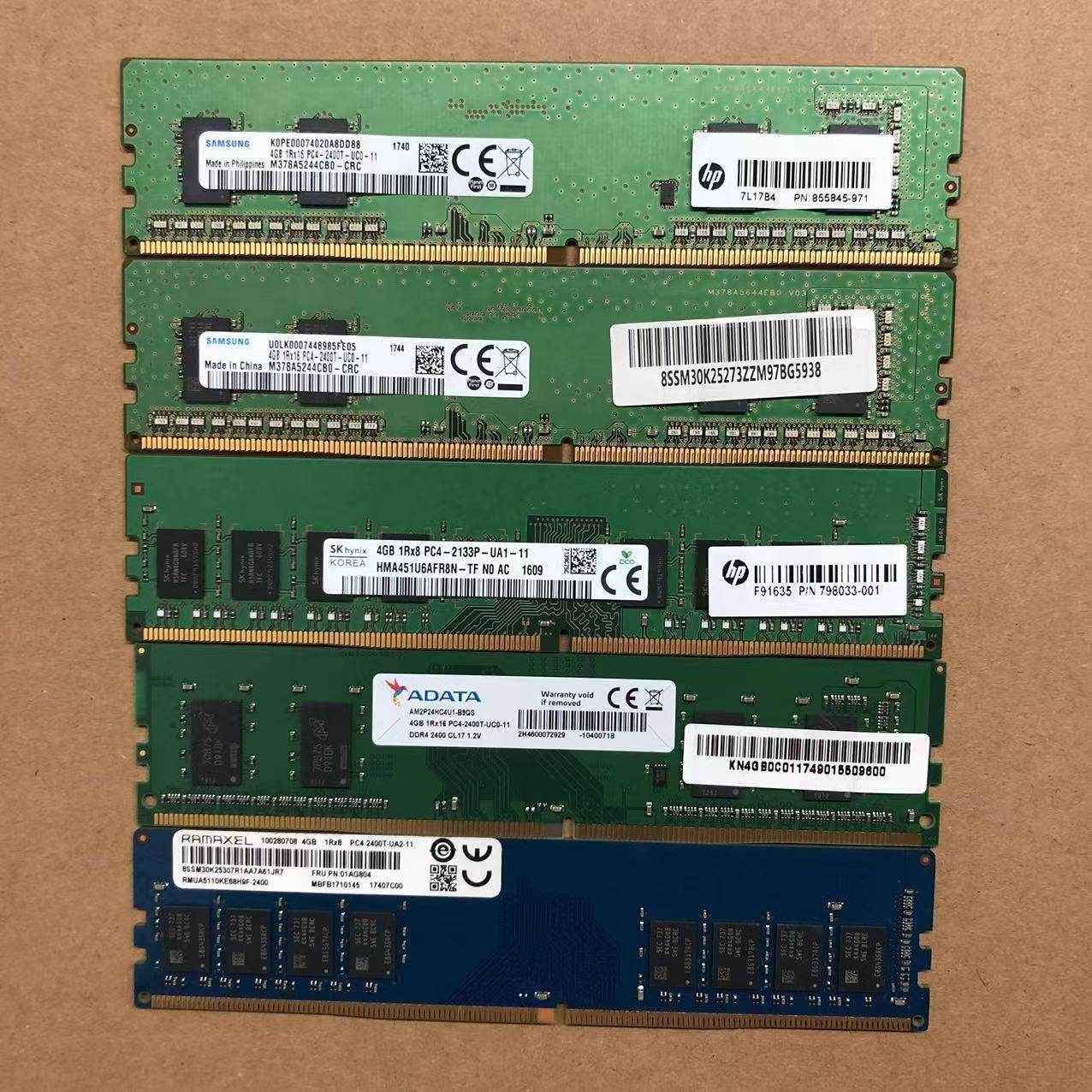 Original Loaded Brands DDR4 Generation 4G Memory Samsung DDR4 4G 4G 2133 2400