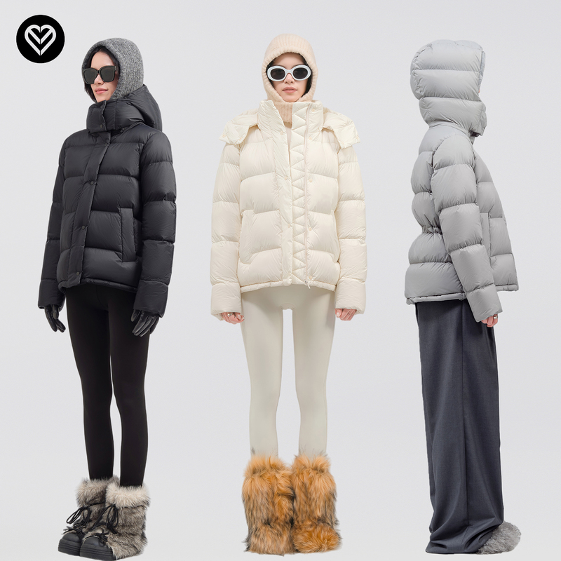 95% Goose down 2025 Winter New Style Three-Proof Five-Panel Waist-Cinching Puffer Thickened down Jacket for Women, Super Warm Coat 95% Goose down 2025 Winter New Style Three-Proof Five-Panel Waist-Cinching Puffer Thickened down Jacket for Women, Super Warm Coat