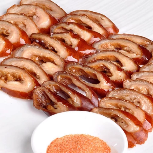 Anjing Crispy Большая кишечная головка 200G*20 баккрас жареная хрустящая свиная кора Бурбальд Бурбальд лосомон замороженный полупродукт коробку