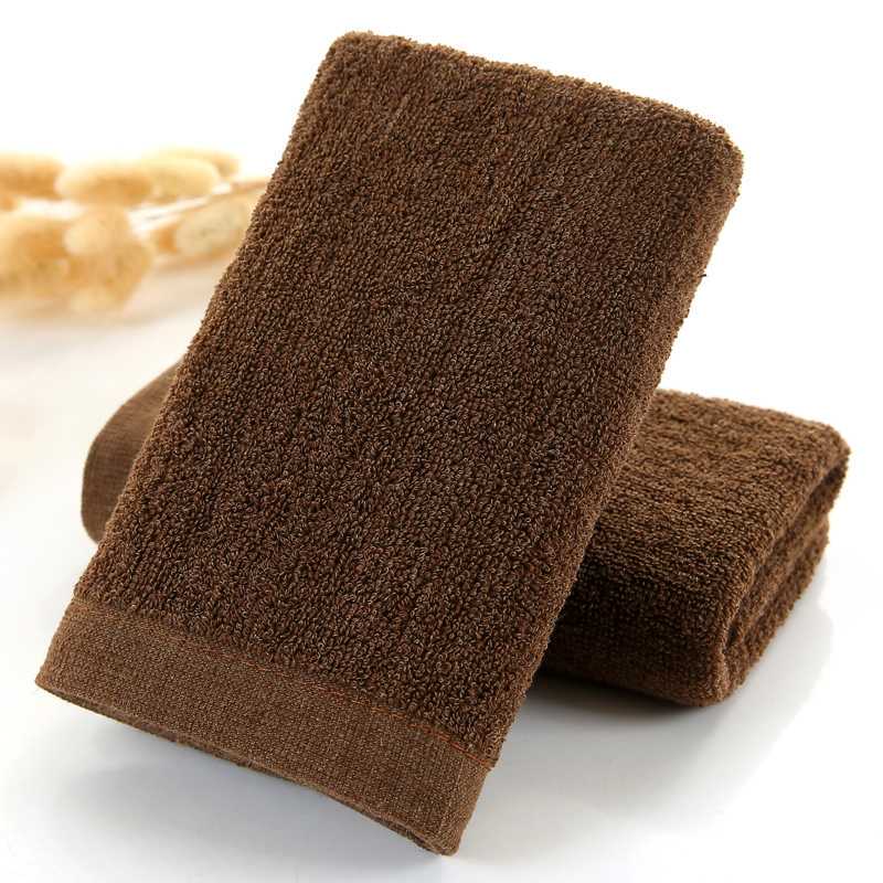 Foot Bath Towel, Hair Salon Foot Washing, Thickened Foot Wiping, Coffee Color, Pure Cotton, Dark Brown, Absorbent, Barbershop Foot Massage