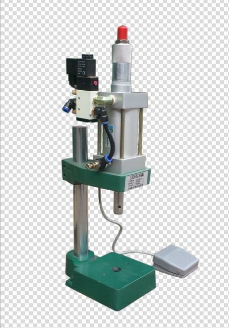 Pneumatic punch small press pedal 120kg small punch desktop punch single column pedal stamping machine