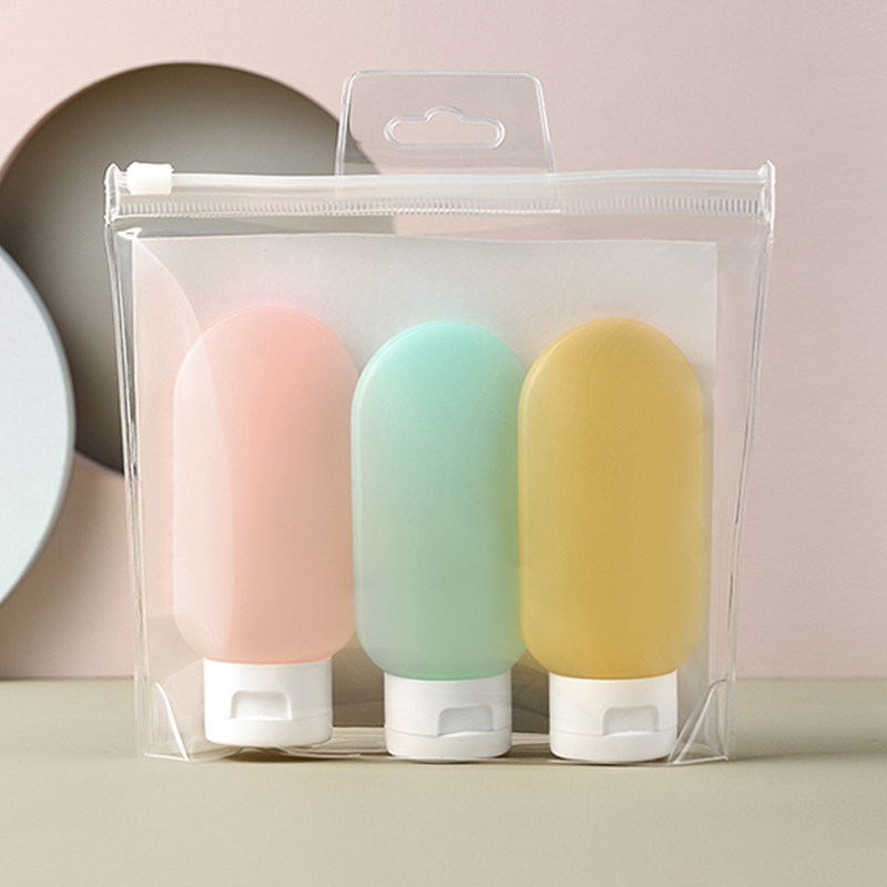 Travel portable hose Squeeze Style Shampoo water body lotion Bath Lotion Cosmetics Empty Bottle Travel Kit