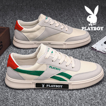 Floral Playboy Canvas Shoes Mens Summer Breathable Thin mens shoes 100 hitch Deodorant Casual Aganboard Shoes Summer Tide Shoes