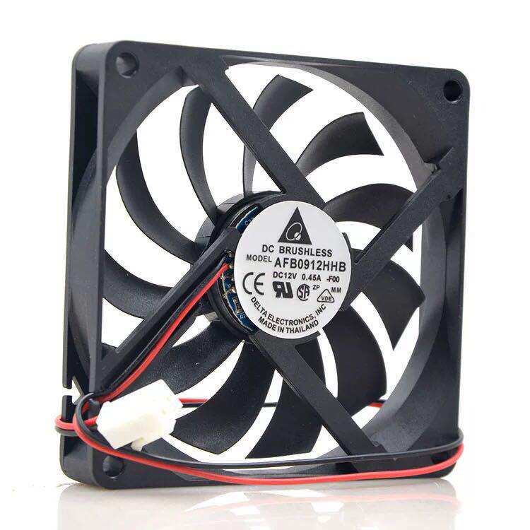 The original installation of 9cm fan AFB0912HB 12v 0 45a 9015 large fan host shell cooling fan