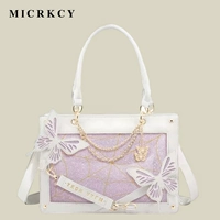 Бело-фиолетовая бабочка + версия с галстуком