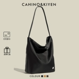 Весенняя вместительная и большая сумка на одно плечо, ткань оксфорд