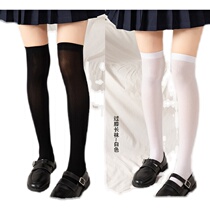 Velvet socks white socks women jk summer thin stockings summer stockings Japanese uniforms half legs Black