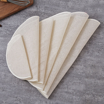  Steamer cloth Non-stick pan Round cotton gauze steamer cloth Steaming cloth steaming buns Steamed buns cloth pad filter cloth dumpling cloth