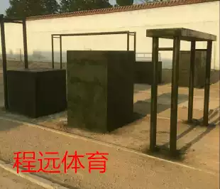 400-meter obstacle 400-meter obstacle Large physical fitness military training equipment High wall Low wall Ladder Low platform High board