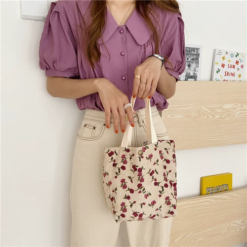 Модная зебра, льняная сумка для школьников, ланч-бокс, небольшая сумка, белый кролик