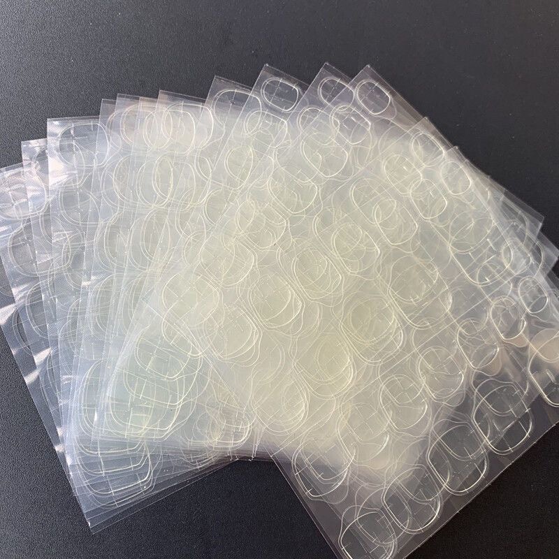 Nail Art Jelly Glue Yellow Glue Ultra-Thin Ultra-Sticky Nail Stickers Blue Glue High Viscosity Wearable Removable Nail Double-Sided Tape Nail Art Jelly Glue Yellow Glue Ultra-Thin Ultra-Sticky Nail Stickers Blue Glue High Viscosity Wearable Removable Nail Double-Sided Tape