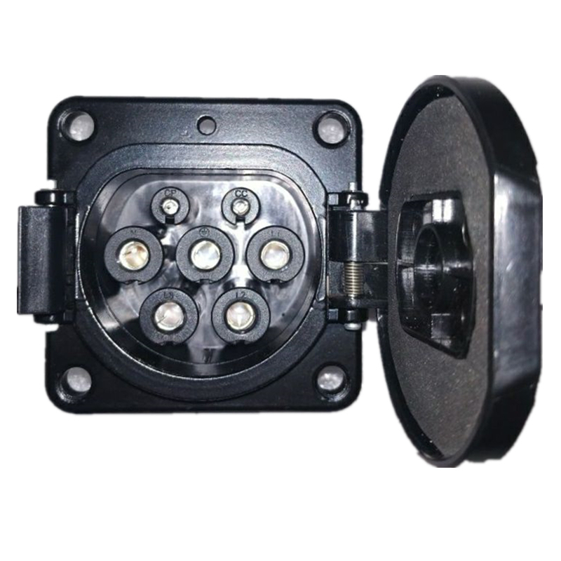 Byd E5E6 Ac Charging Socket 63A32A16A Jiulong Ew5 Yutong Dc Charging Socket Jonhon
