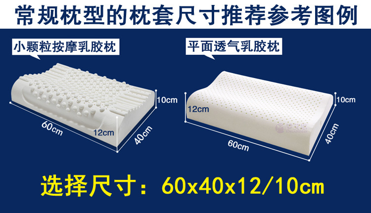 60x40 nhung gối mùa đông Thái Lan gối cao su bìa 50 * 30 bộ nhớ gối vẻ đẹp gối bướm - Gối trường hợp gối cho mẹ bầu