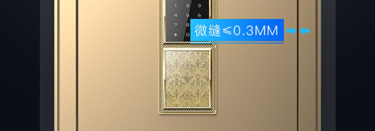 [Chất lượng cao] sinh viên năm nhất an toàn nhỏ 3c chứng nhận mật khẩu vân tay 45/60/70 / 80cm tất cả thép an toàn chống trộm đầu giường giấu trong tủ