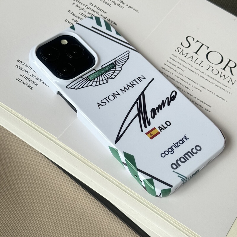 F1 Fernando Alonso Phone Case Suitable for 17Air Apple 16Pro Huawei P80 Honor 300 Racing Vivoiqoo13 Oneplus Ace5 Xiaomi 15 Redmi K80/Opporeno14