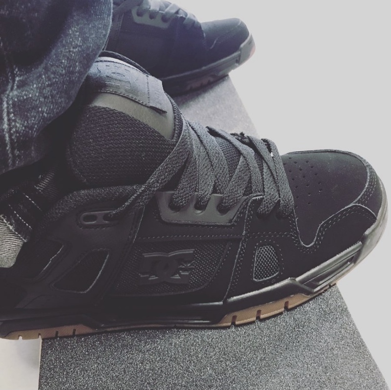 Classic Unisex Dc Stag Skate Shoes, Retro Thick Tongue Loafers, Wear-Resistant Outsole, Large Size Shoes Lakai