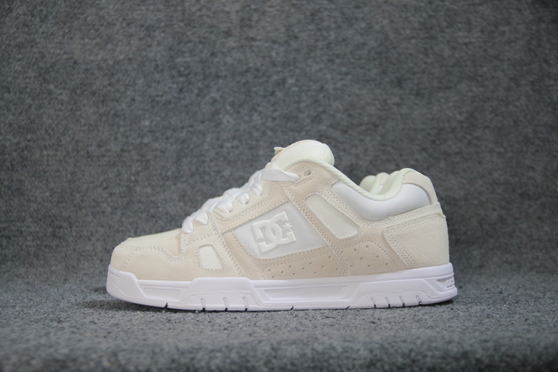 White Series New Color Scheme Unisex Dc Stag Skateboard Shoes Thick Tongue Loafers Wear-Resistant Shock-Absorbing Sole Shoes