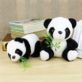 Плюшевая реалистичная игрушка, милая кукла, детская подвеска, сувенир, с медвежатами, панда, подарок девушке