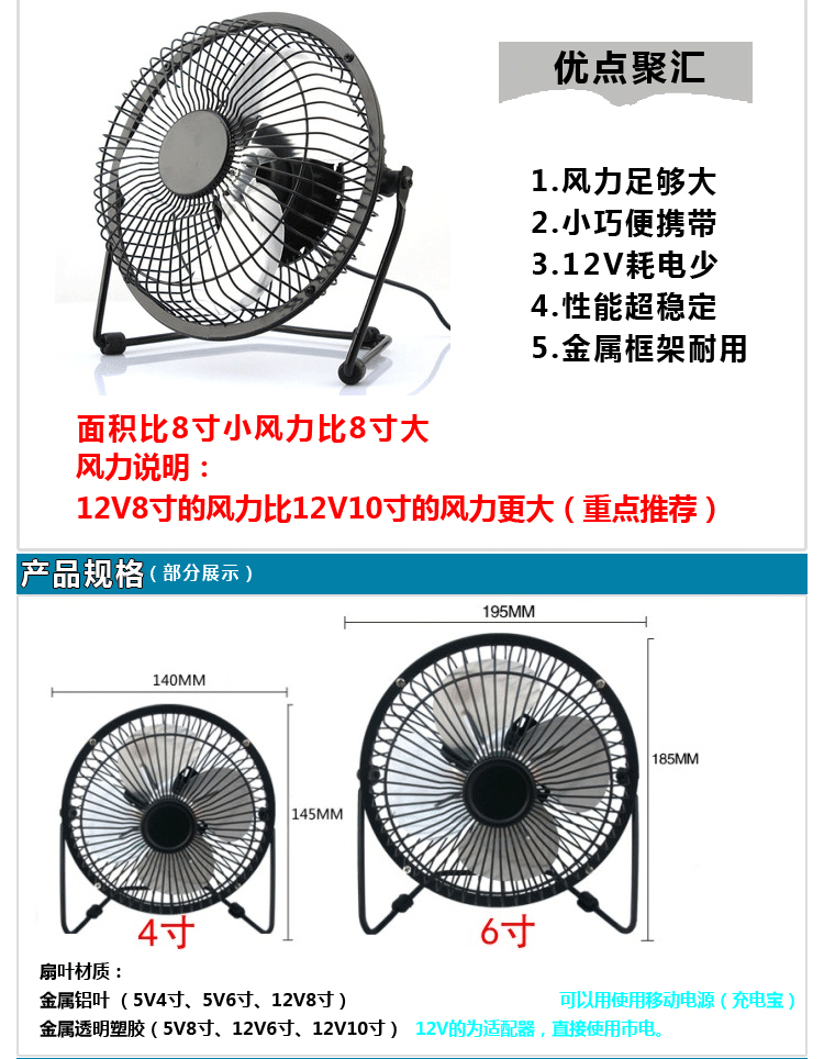 Ventilateur USB - Ref 401390 Image 12