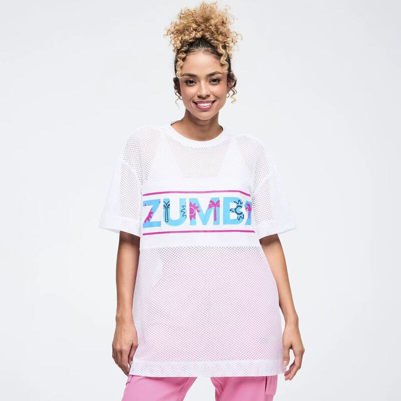 In-Stock New Fitness Yoga Casual Dance Breathable Mesh Short-Sleeve Top Round Neck Mesh Team Performance T-Shirt