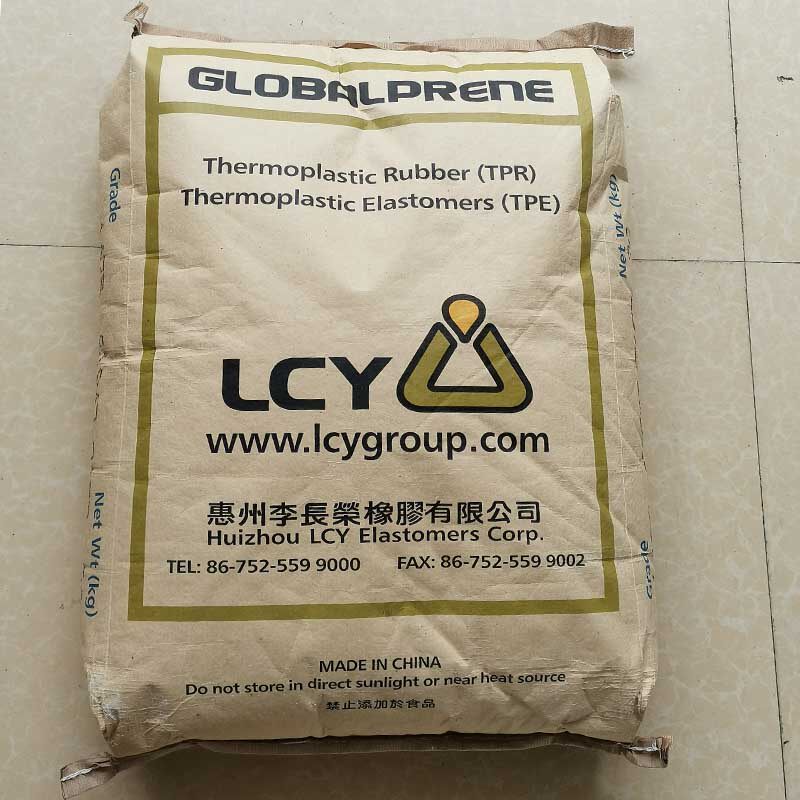 SBS Li Changrong 1475 thermoplastic styrene butadiene rubber TPR sole shoe material toughening TPE plastic modified elastomer