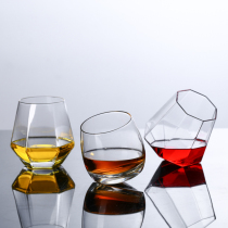 Creative tumbler whiskey Cup foreign glass crystal cup dessert wine glass cocktail Cup