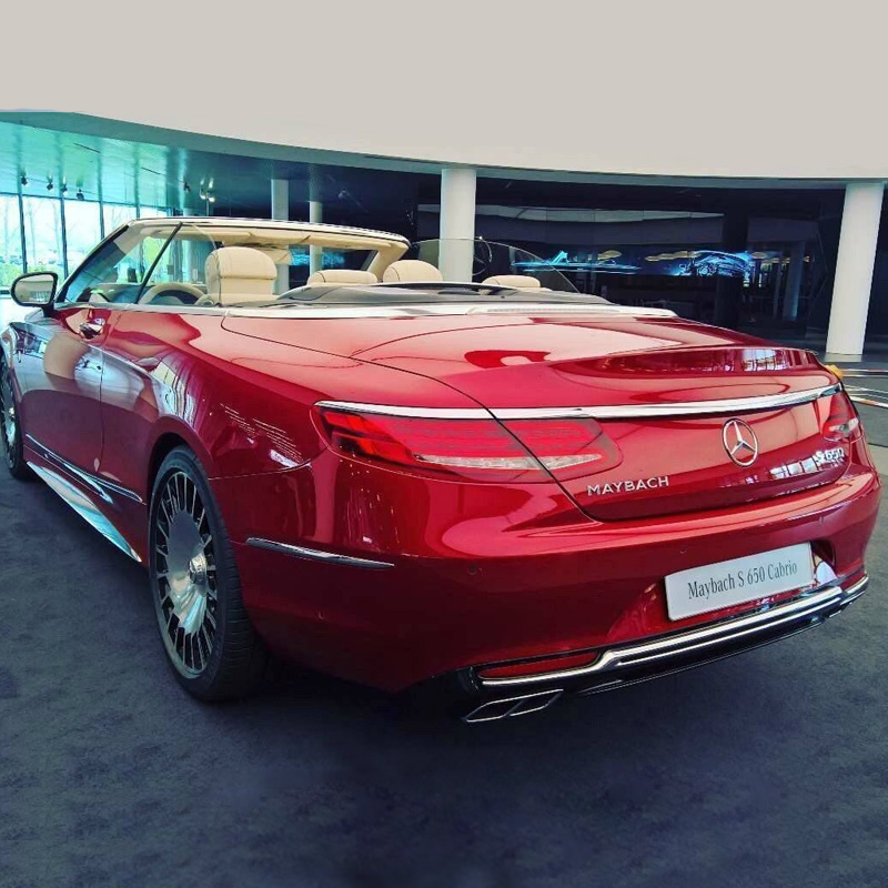 Mercedes-Benz children's electric car four-wheeled with remote control Maybach sports car children boys and girls baby toy car can sit people