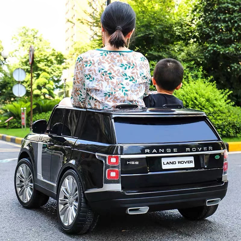 Land Rover Range Rover High-End Two-Seater Children's Electric Car with Four Wheels, Remote Control Toy Car for Boys and Girls, Can Accommodate Adults