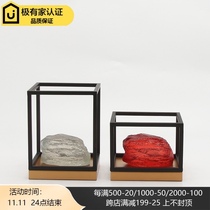 New Chinese creative modern simple crystal stone crafts ornaments model room living room TV cabinet wine cabinet decorations