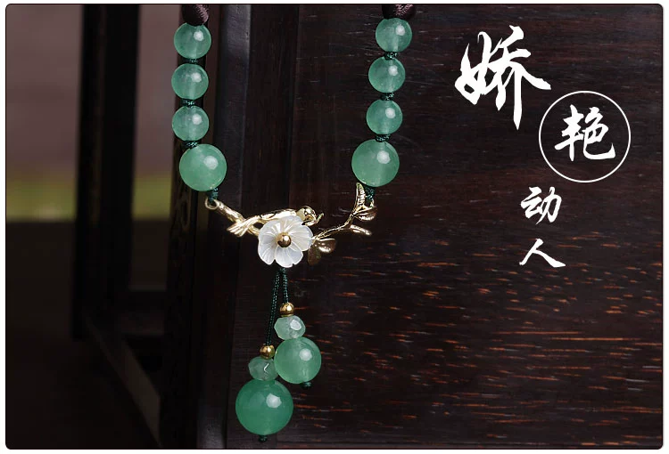 Cổ chân nữ phiên bản Hàn Quốc của bàn chân nhỏ tươi dây Sen chân chuỗi handmade sinh viên retro chân cổ trang sức khí trang trí chân