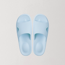 Summer couple slippers high-elastic simple comfortable home soft bottom Bath bathroom Black