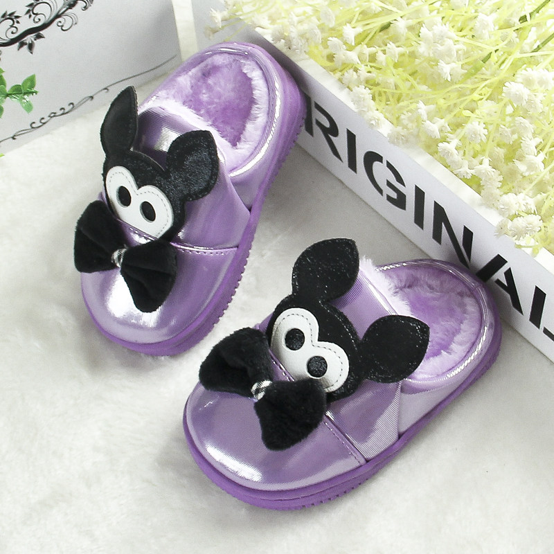 Pantoufles enfants en autre pour hiver - semelle EVA - Ref 986314 Image 17