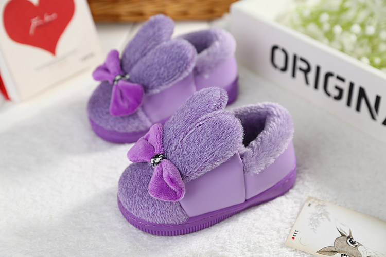 Pantoufles enfants en autre - semelle plastique - Ref 1010203 Image 7