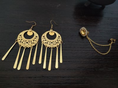 taobao agent 【cosplay】FGO hot sand Story Gilgameshne Ekin Du Desert Capital Costume Earrings Ear Clatable