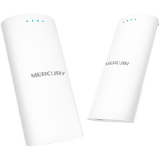 Сетевой мост mercury/水星 室外无线网桥套装5g无线cpe桥接器5公里远距离网络连接中继户外工程组网定向传输器mwb505s套装 MERCURY/5g