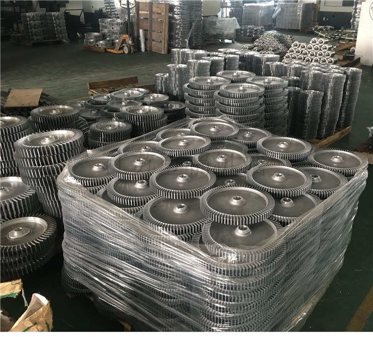 Vane vortex air pump blower high pressure fan impeller aluminum alloy impeller vacuum pump aerator cast aluminum impeller