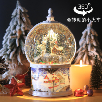 Christmas gifts for girls under snowflakes rotating crystal ball music box Music Box Music Box for children Girls birthday gifts