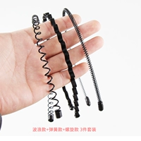 Волнового типа, пружинного типа, спирального типа, набор из 3 предметов.