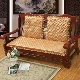 Winter gụ dày sofa gỗ đệm pad đơn ghế gỗ kéo dài lâu đệm sang trọng trượt ngăn xếp di động - Ghế đệm / đệm Sofa
