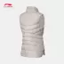 Li Ning xuống vest Bà 2018 mùa đông mới đào tạo áo ấm cổ áo cổ áo thể thao mùa thu AMRN018