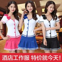 Spring and summer new nightclub Womens bath foot bath tooling sexy sauna technician dress massage pedicure work uniform