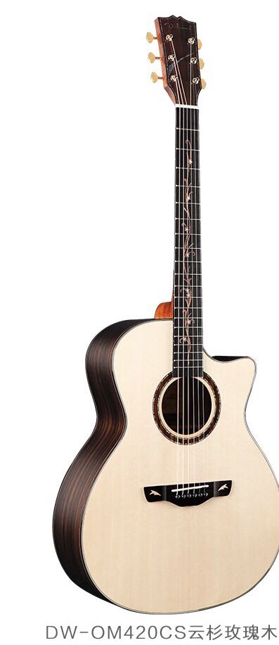 Dadavo Veneer Wood Guitar DW OM420CS-Taobao